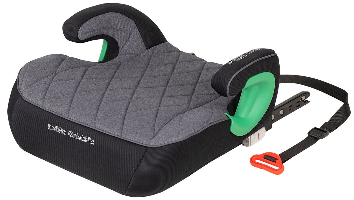 Автокресло Indigo QuickFix Isofix 22-36 кг серый-черный a35zerkn2qg4rnqp8yy9ayl62ggndzk5