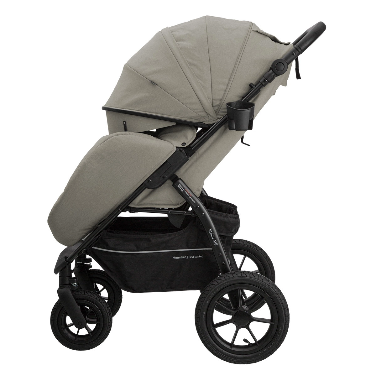 Прогулочная коляска INDIGO EPICA XL AIR с сумкой  бежевый 4nt76x0gsve0u7xn42cq2n3ucjtwhj8n