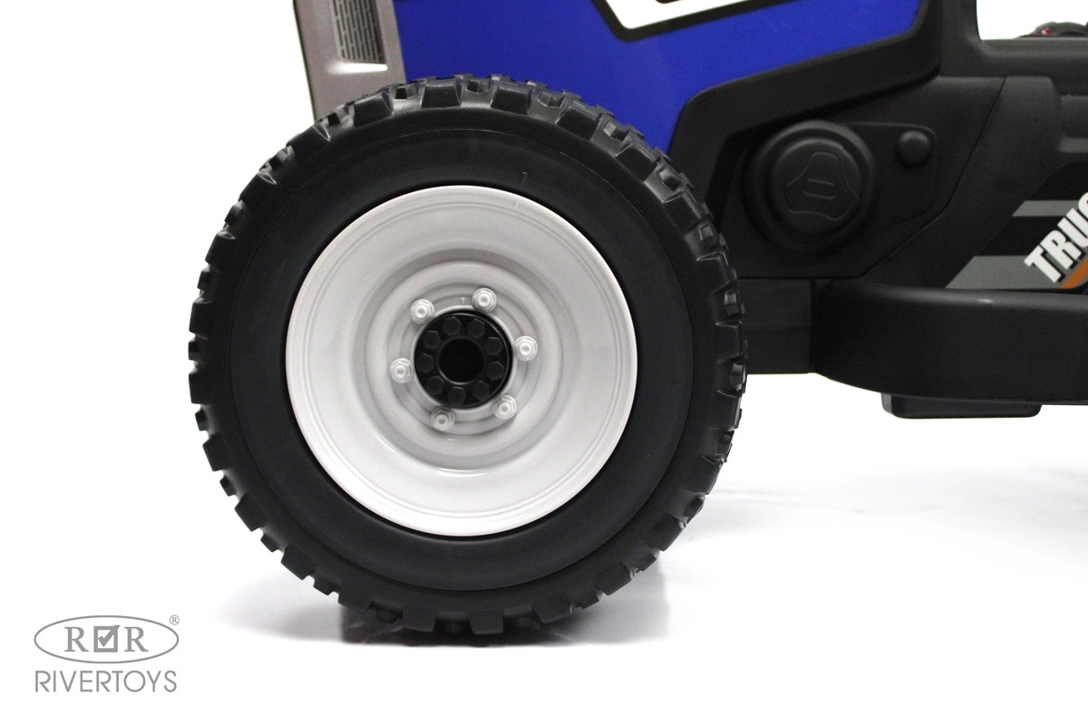 Детский электромобиль RiverToys Трактор H444HH синий zoe6x9ludf9ti204kzs3ntli0cl84see