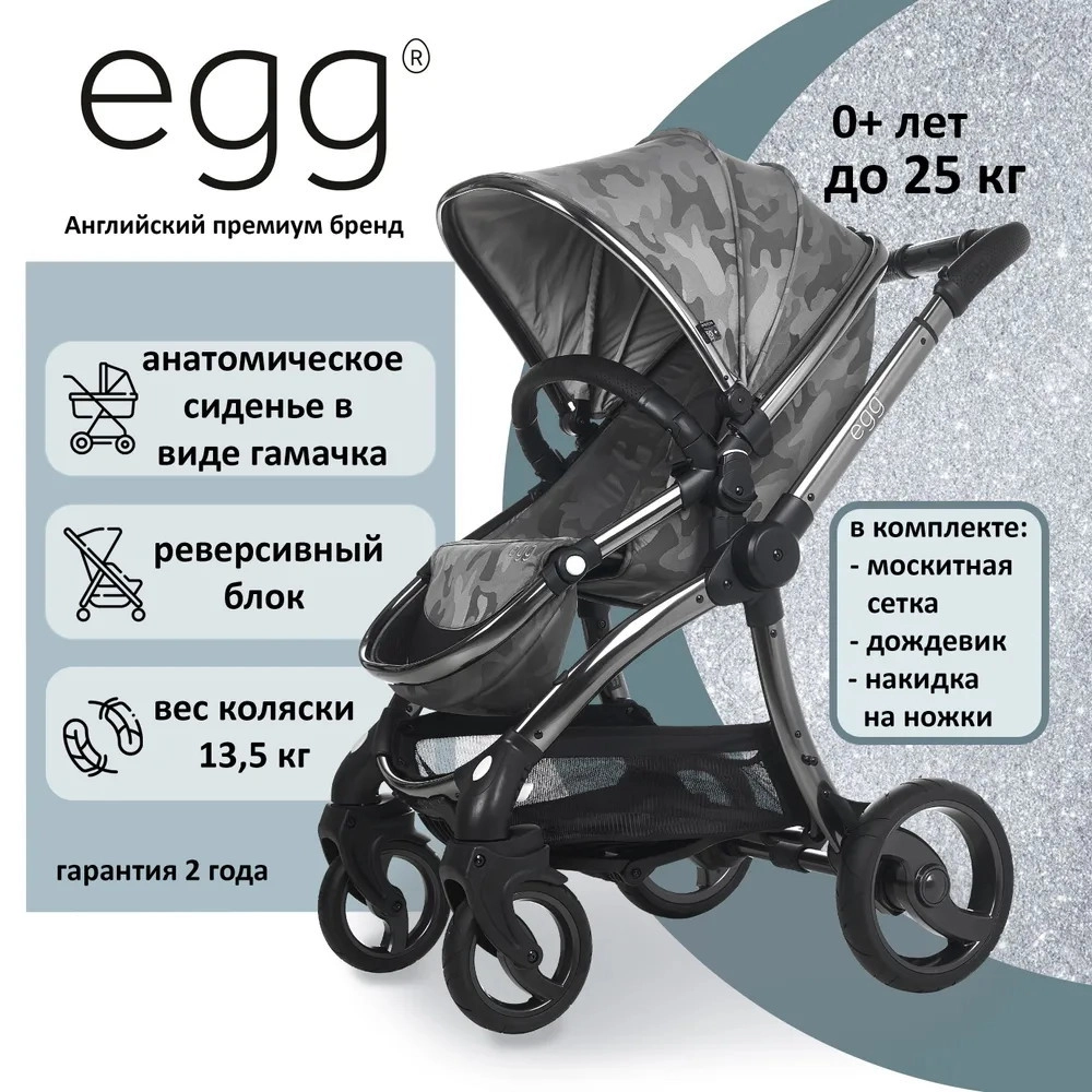 Прогулочная коляска Egg Camo Grey & Anodised Chassis ubtfcfa2vfryq9w7r2wq69it5hnem6bn