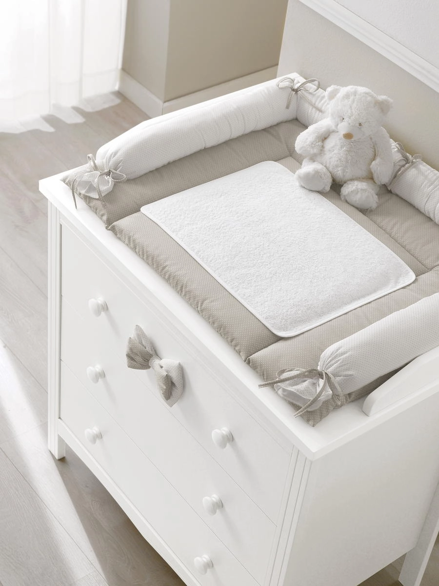 Бортик набивной для тумбы Erbesi Lilli белый/песочный  8yi4mwg855pgj5s3a4uldgr14h1v75pm