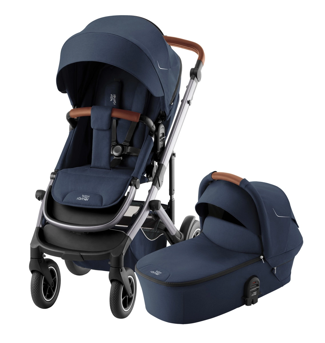 Коляска 2 в 1 Britax Römer Smile 5Z Night Blue ecffvlcbhayoxud463x26we55gu0ktcu
