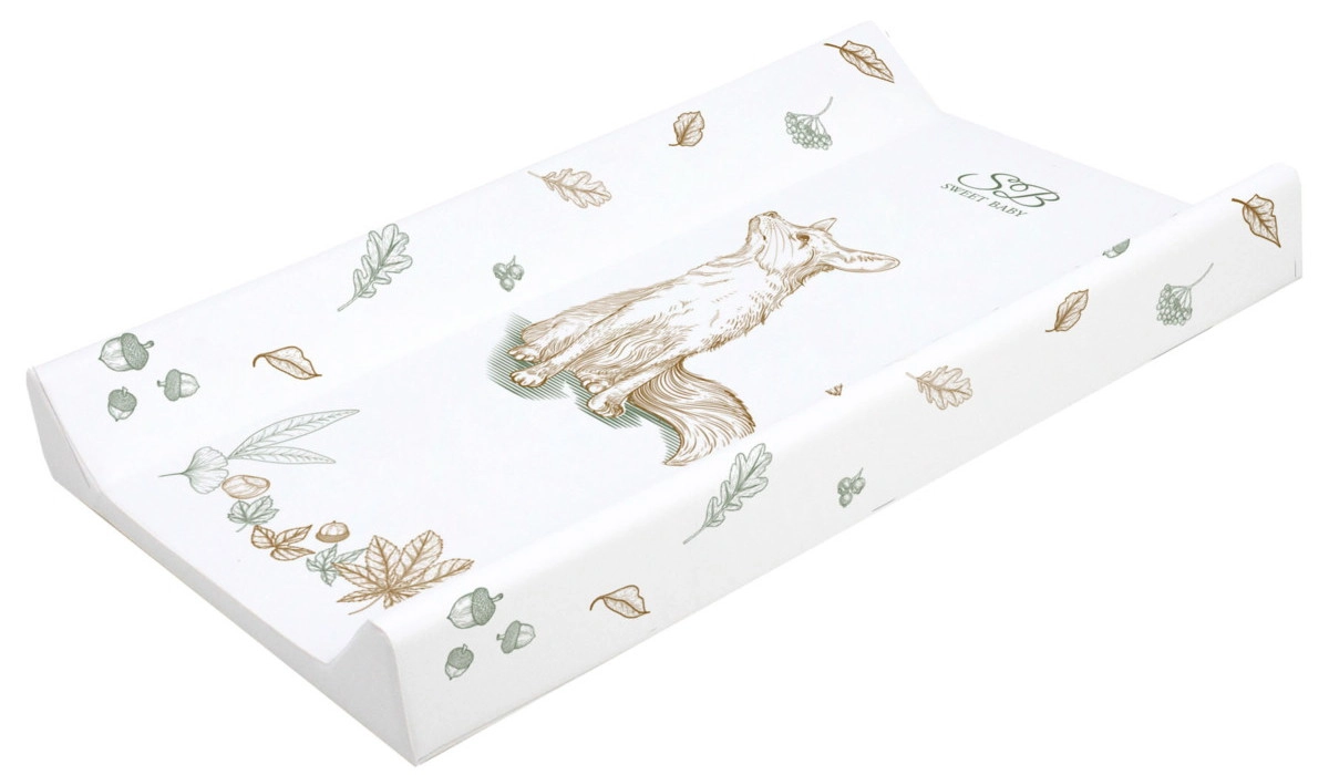 Пеленальная доска на кроватку 79х45 Sweet Baby Foresta Magica crema/arancio (лиса бежевый/оранжевый) 3dtue1ny006f25yzsl85oeao8nvq4pzj