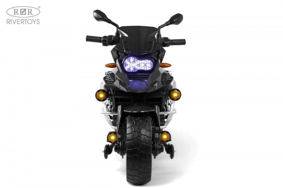 Детский электромотоцикл RiverToys М009БХ серый 23uah8jjavp542seo6lvr2ihqwij8q9g