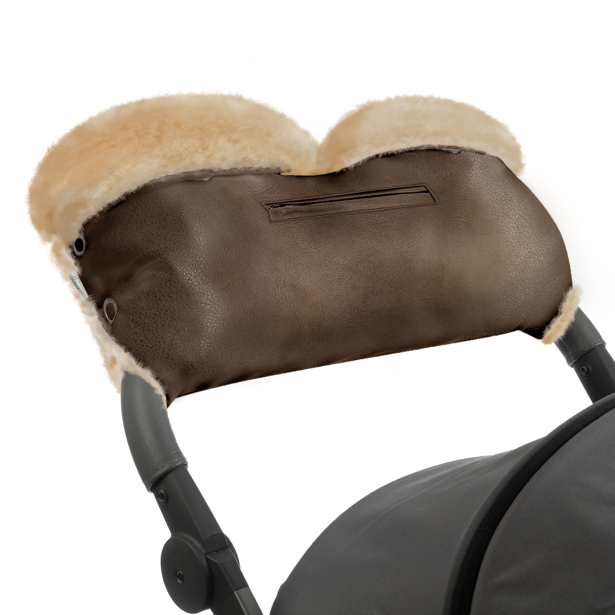 Муфта для рук на коляску Esspero Isabella (100% овечья шерсть) Brown 809faed2847ae1299aa20731469f417c