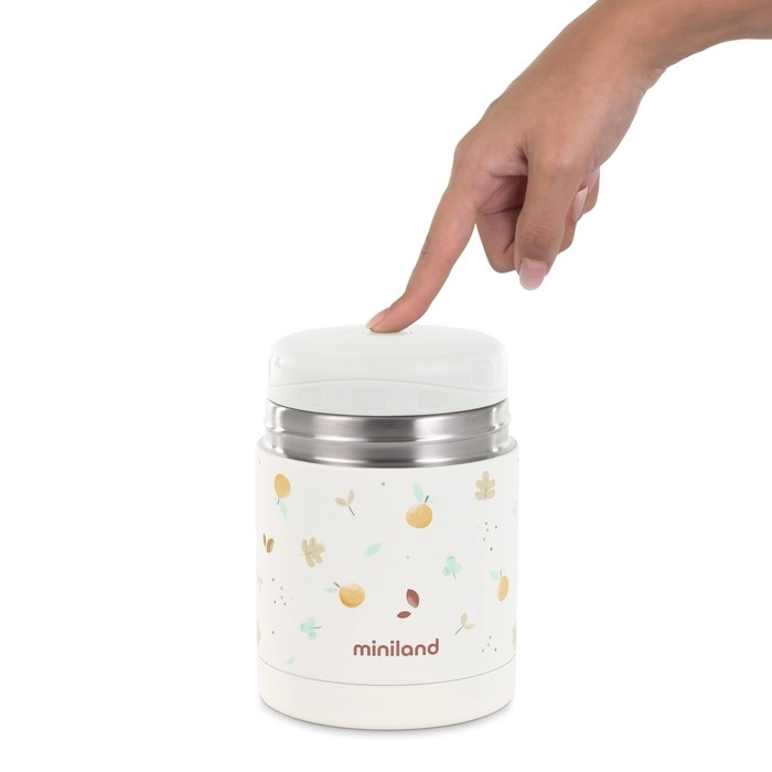 Детский термос для еды Miniland Thermy Valencia 600 мл белый c1bazduc3uwaki7e9flgtuh74s2x0t7y