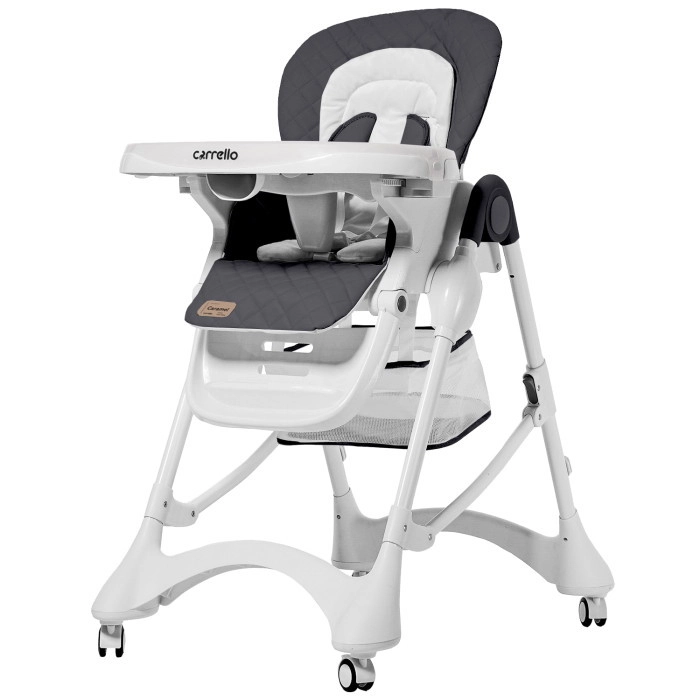 Стульчик для кормления Carrello Caramel CRL-9501/3 Pallette Grey 50c3fdcpylpd3gn2em3ygpt8hroofgi4
