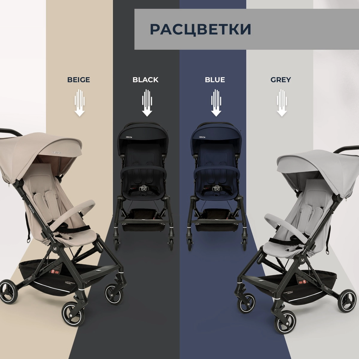 Прогулочная коляска Sweet Baby Grazia black micye902xsw7b00cfzf95xjn88nvfhak