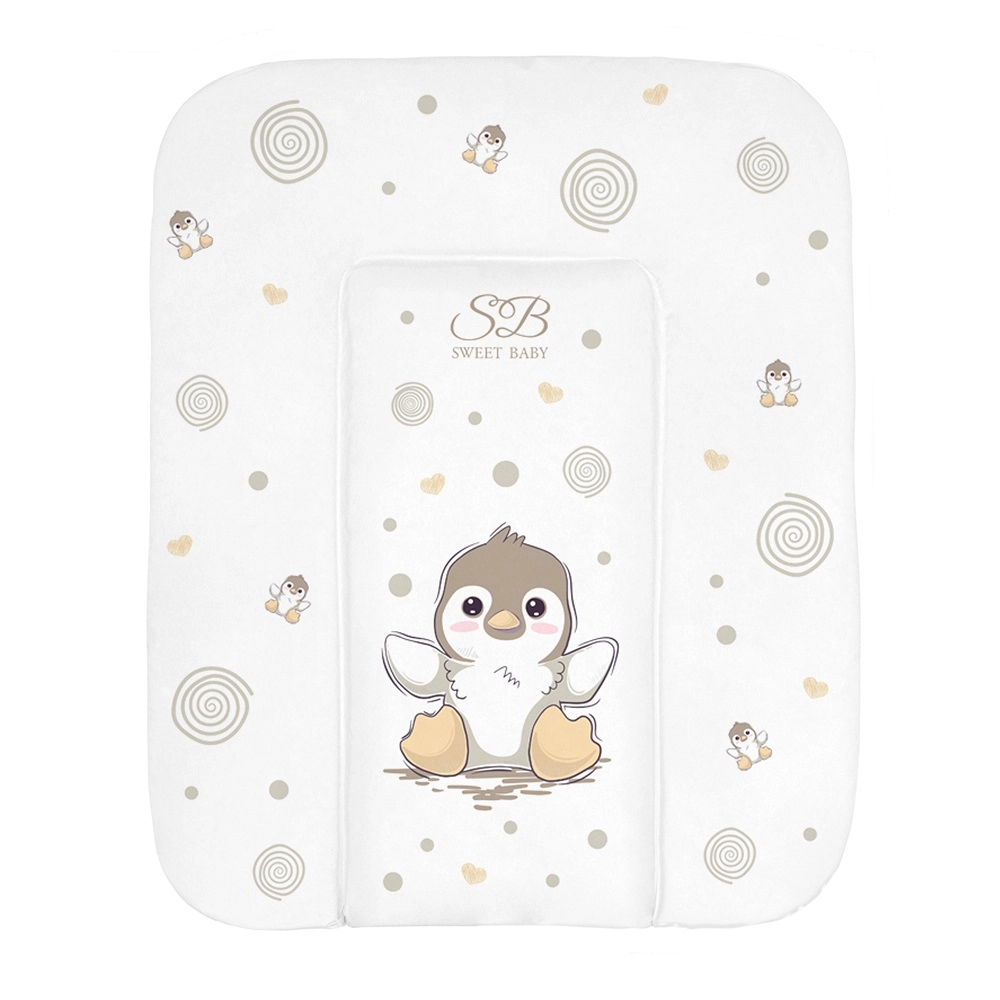 Пеленальный матрасик 58х71 Sweet Baby Pinguino Crema (пингвин бежевый) 108135310-pelenalnii-matrasik-58h71-sweet-baby-pinguino-crema-pingvin-bezhevii
