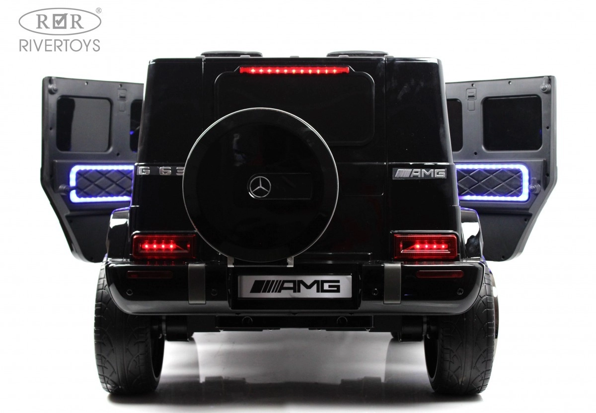 Детский электромобиль RiverToys Mercedes-AMG G63 G111GG, 24V черный gqq1tlum9t3b8kfasmfug152k2ri3i9s