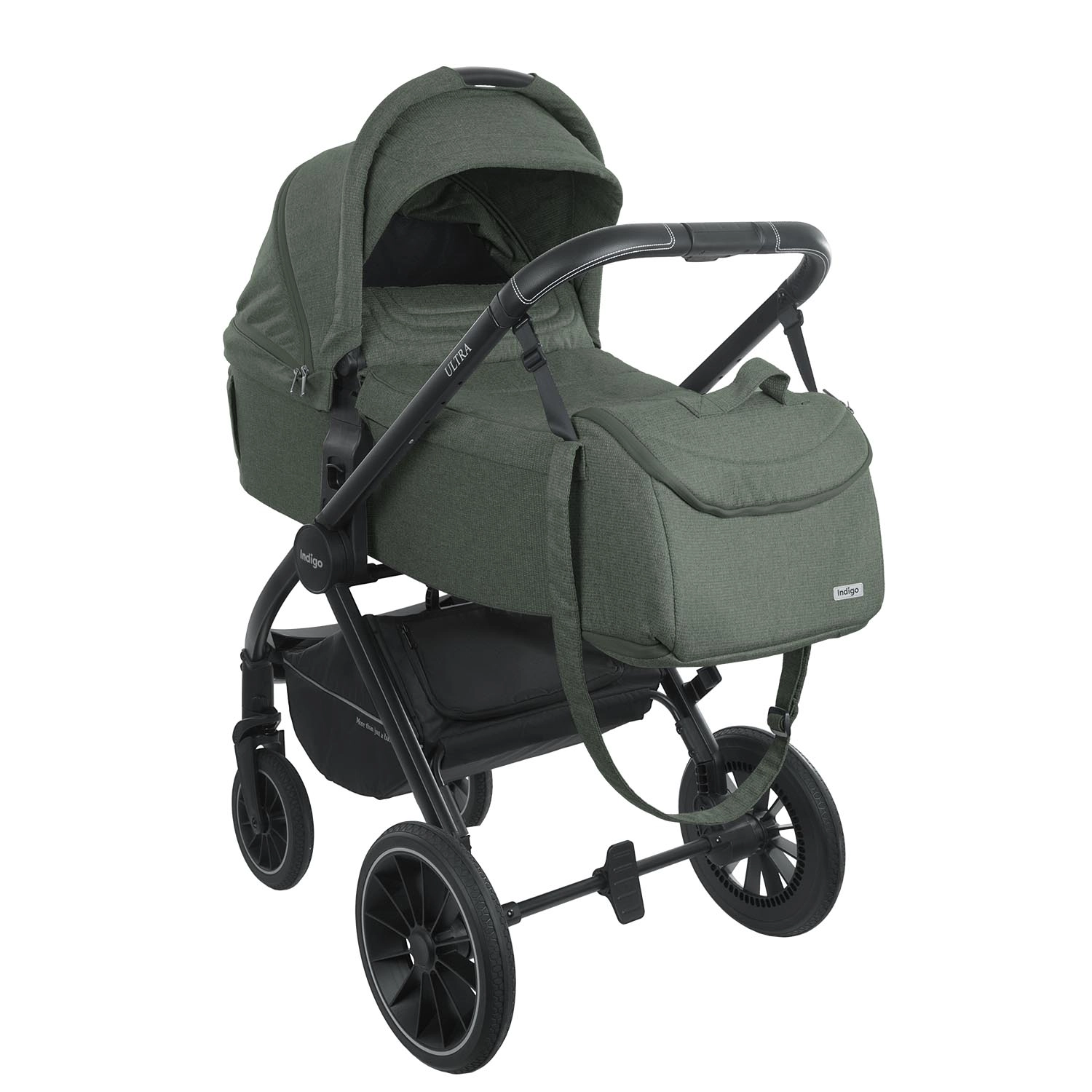 Коляска 3 в 1 INDIGO ULTRA  зеленый 293ba8d5a7e7081e8f87a0b3b0eb07cc