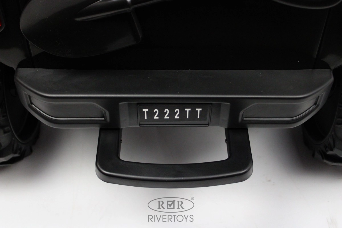 Детский электромобиль RiverToys T222TT 4WD черный 456wol9blkw9ukfwuppgjic3ccco1s06