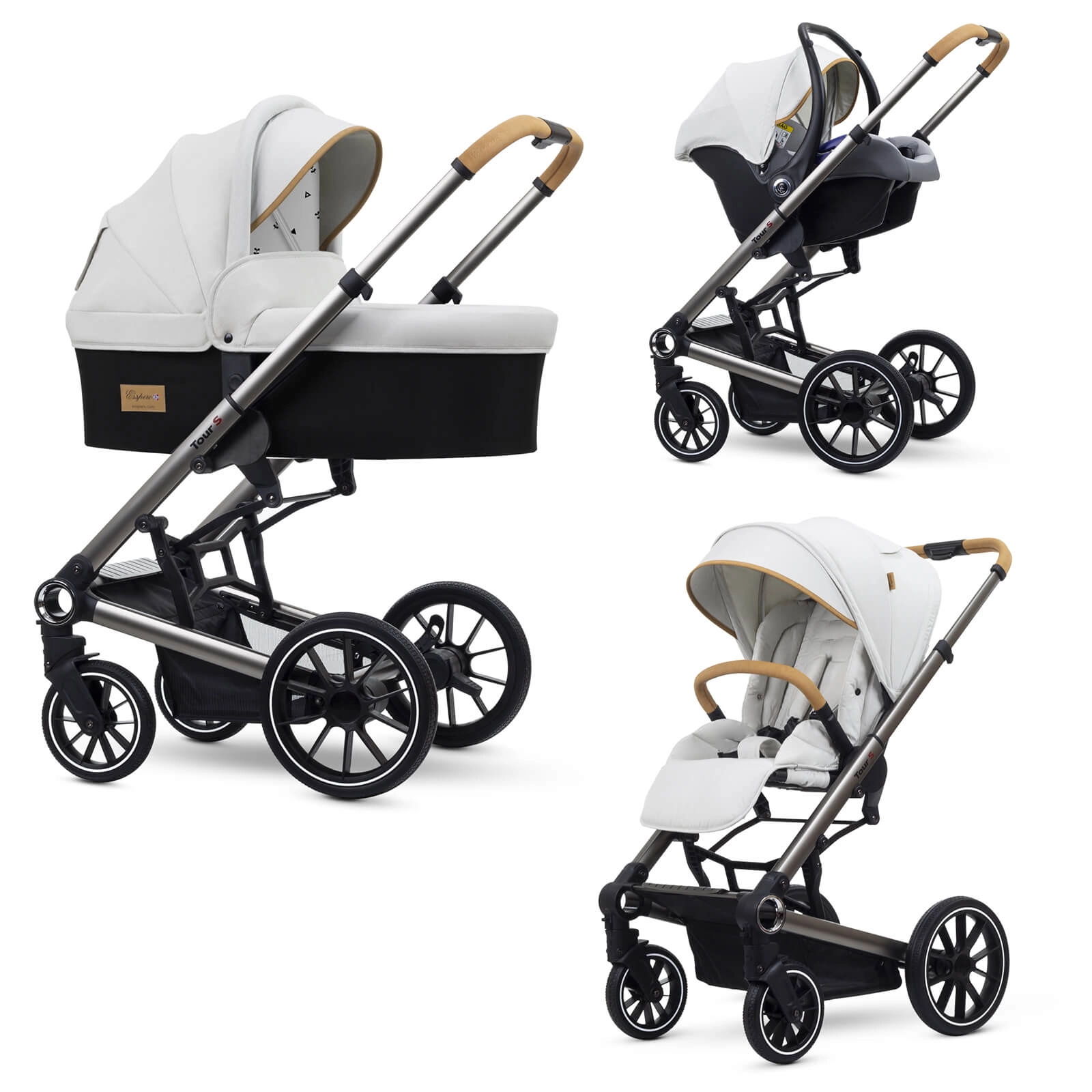 Коляска 3 в 1 Esspero Tour S (Sahara)