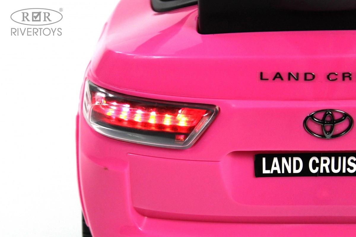 Детский толокар RiverToys Toyota Land Cruiser 300 Z002ZZ-B розовый yl3jh6a71ci6cbz8oobp85z8sz0c8nsz