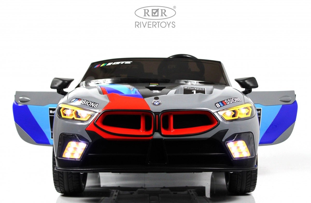 Детский электромобиль RiverToys F555FF серый глянец 6m6o6zy2oo91vvsj1psmp3jbe3ayat7a