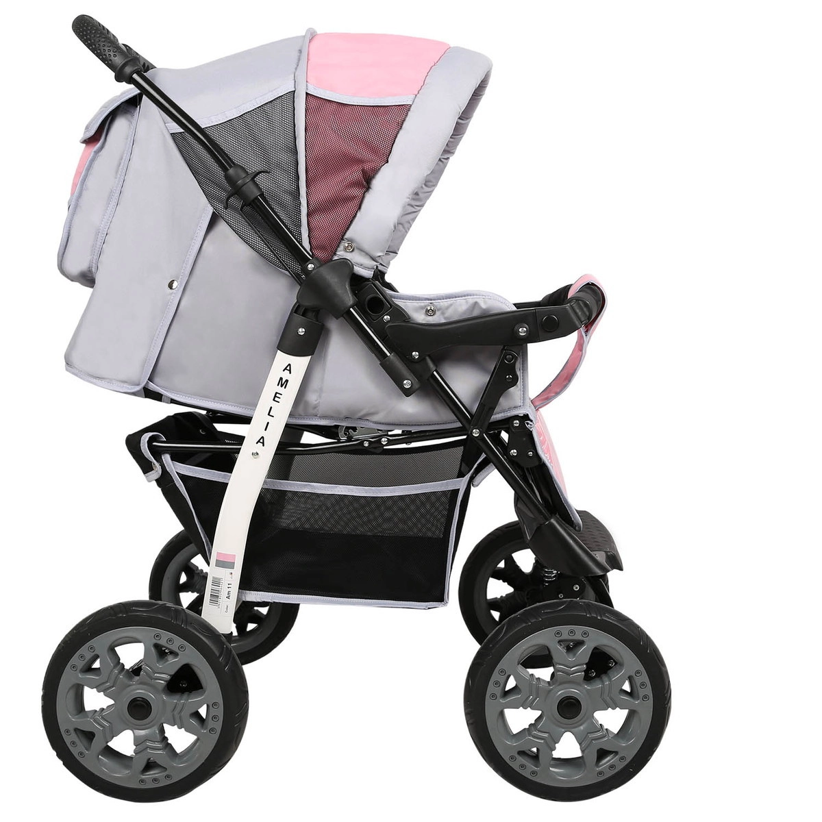 Прогулочная коляска Alis AMELIA I  серый+розовый r5996apqwy89ixnezox5yd84yw04mvlh