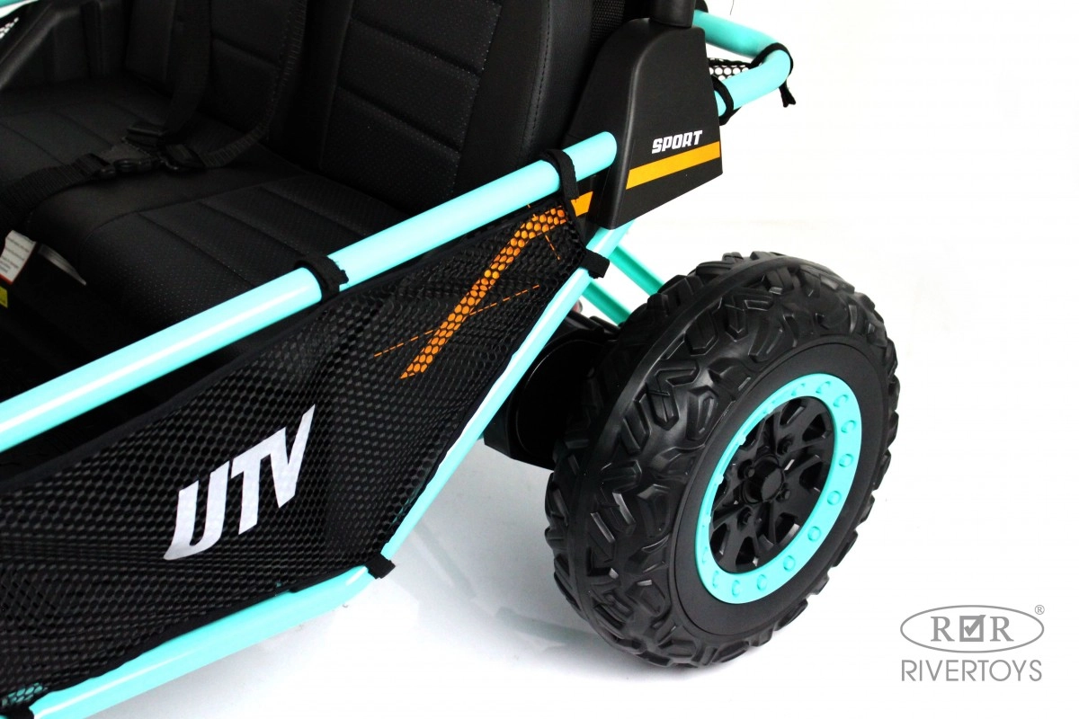 Детский электромобиль RiverToys P555PP светло-зеленый i7oq552w9lhfr60mqt62i2z9kixxezxa