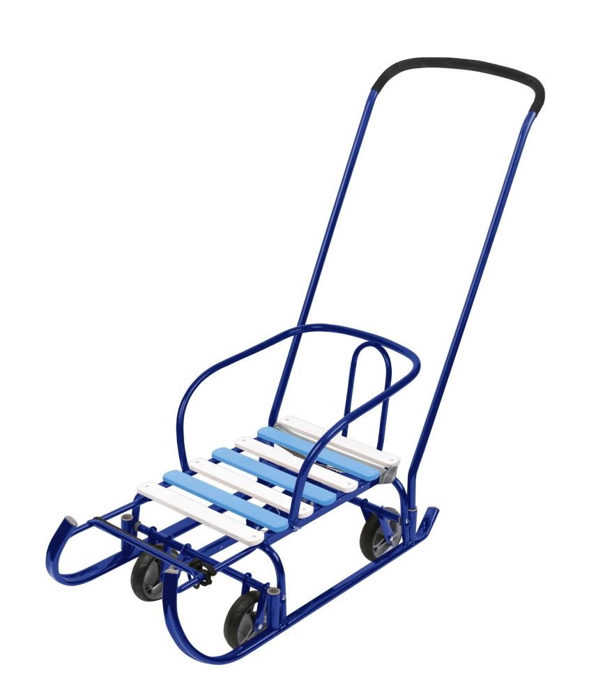 Санки Nika Тимка 6 Универсал с колесами синий tide5sckpgryg6jfxjzbsa9mquo2enbs