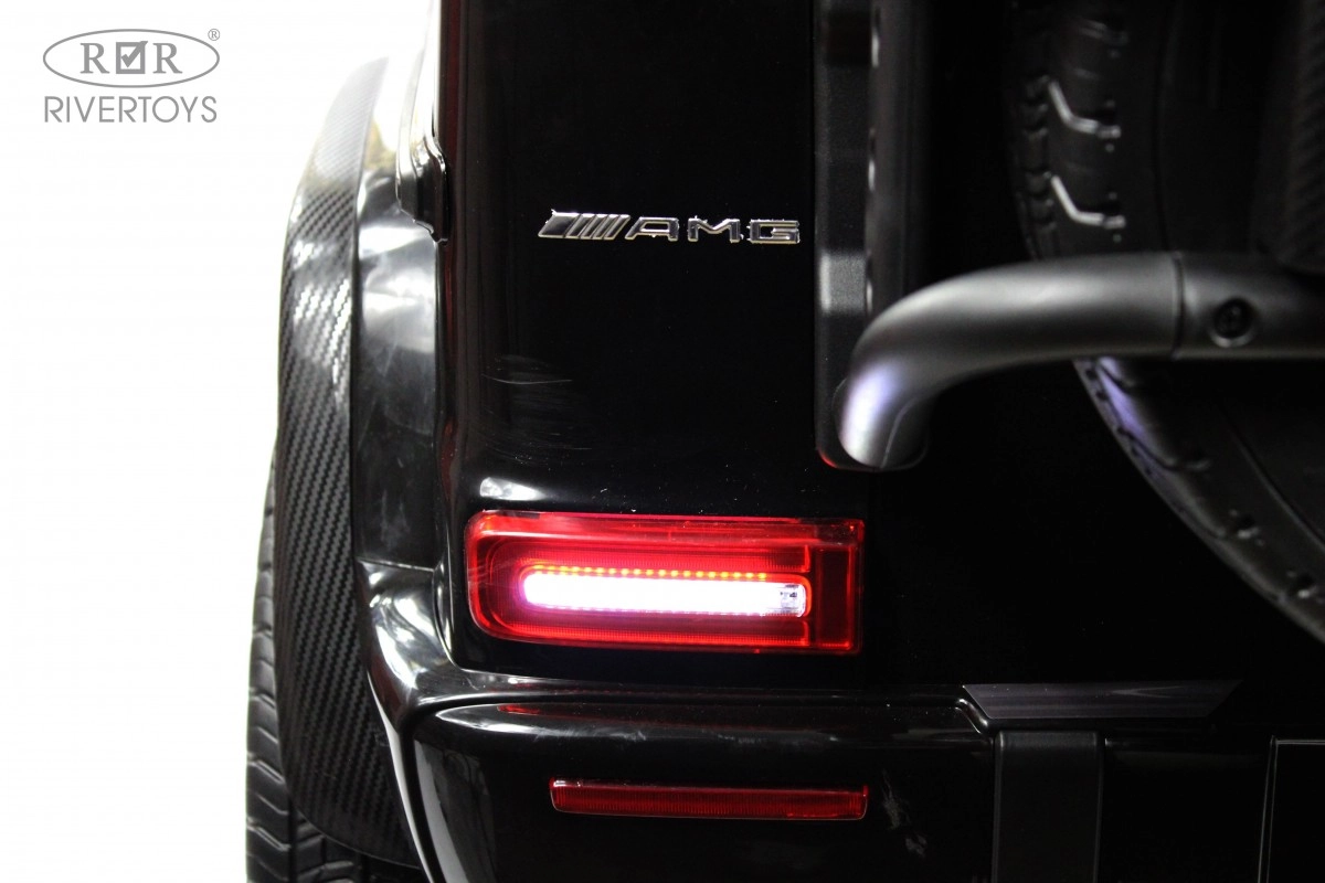 Детский электромобиль RiverToys Mercedes Benz G63 Y777YY черный 9cgxuouebp1gzvc90xepz033q4ba4bsq