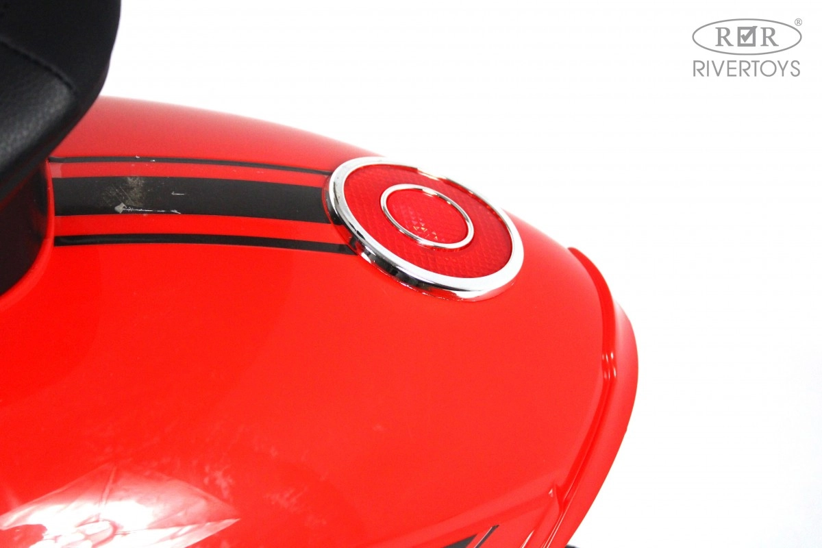 Детский электромотоцикл RiverToys A111AA красный kd4my883psmy31clkqddh6tc4pxmxpe8