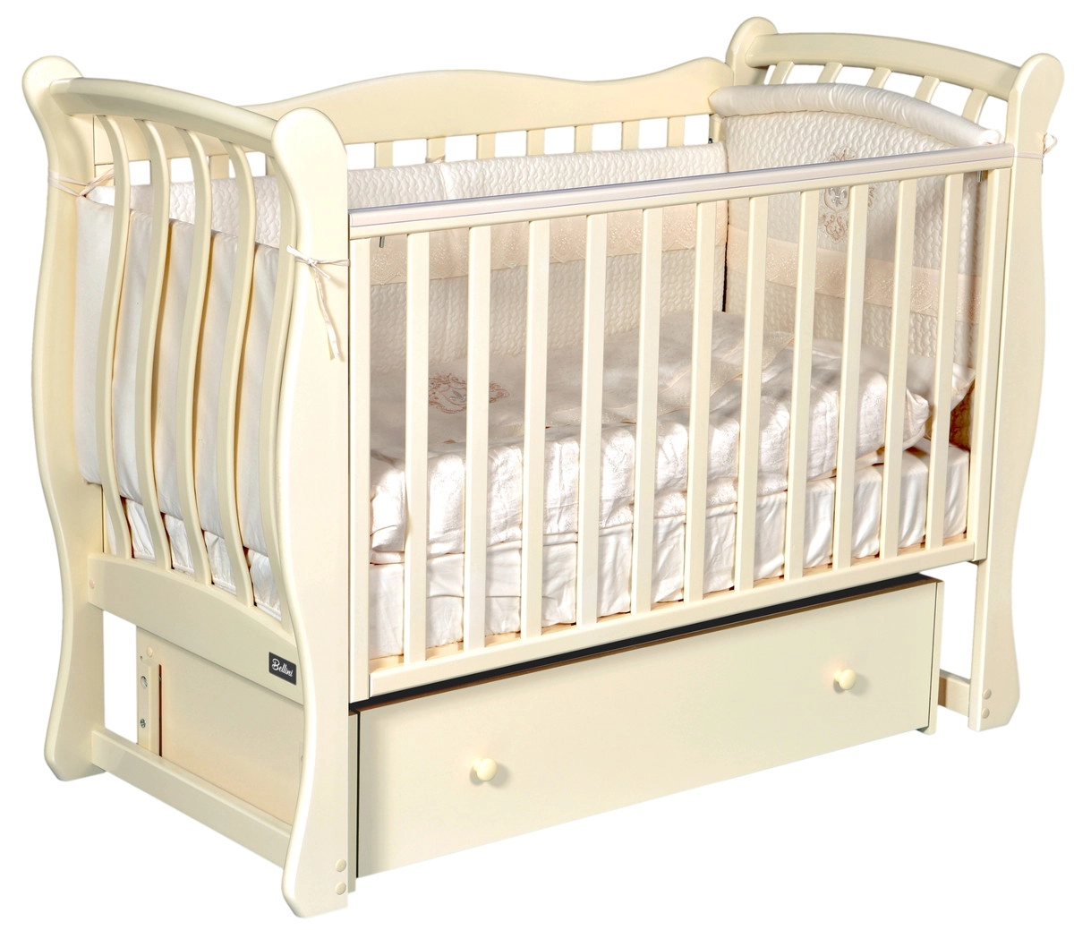 Детская кроватка Bellini Adriana Elegance (универсальный маятник) слоновая кость hhso1ut7bfz126mbpvnqghcg7upvrp63