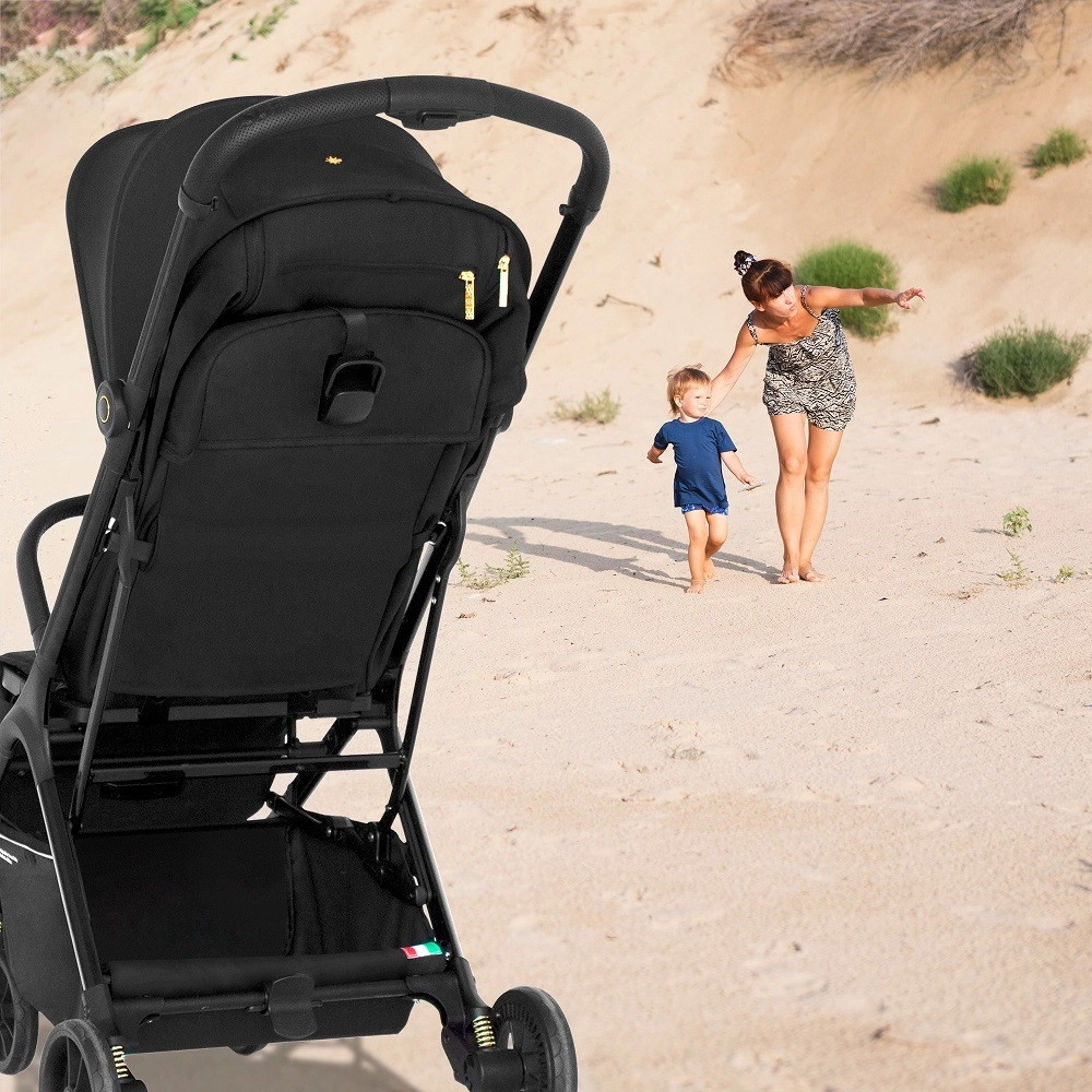 Прогулочная коляска Sweet Baby Aura Black 9a4furjqrpqvbrvce6dbv1e9fshp5pdn