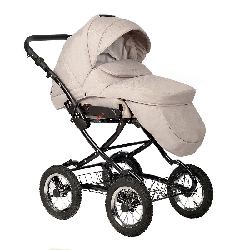 Коляска 2 в 1 Indigo BARBARA Classic бежевый x20yfjd4xf1du2tvc1nzmevwnecq4x65