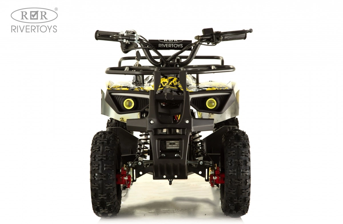 Детский электроквадроцикл RiverToys TIKI желтый спешл o75brjd57qtcj2564zj4u4ilsyl8aj2t