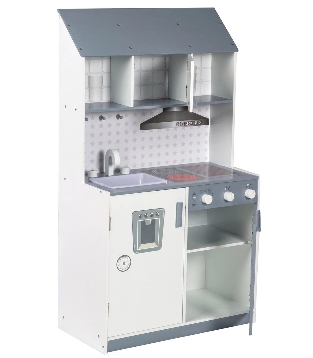 Детская игровая кухня ROBA белый/серый 3tj7bmr3oujytqnccy7b0ociukam536f