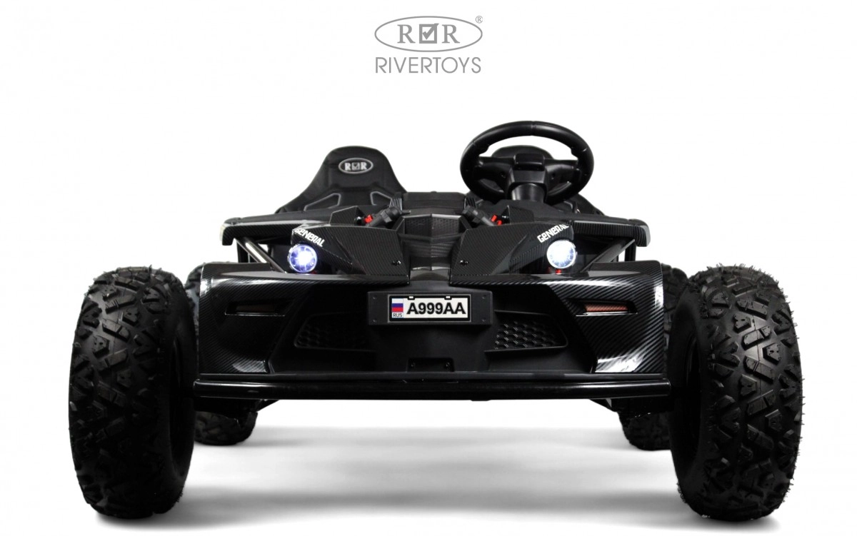 Детский электромобиль багги RiverToys A999AA черный lrinfxxjezeafchz29f16es3qze94pjd