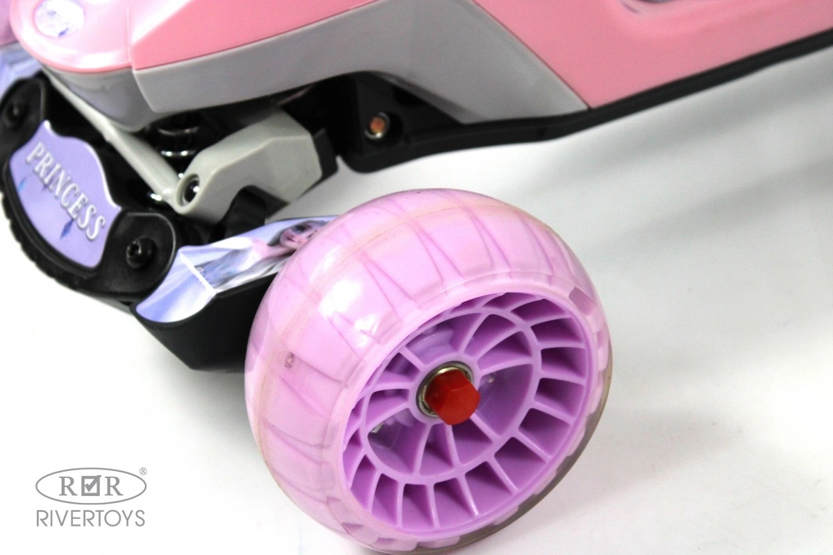 Детский самокат RiverToys HB-Q3 розовый lykwx13lym0su4ffzx94n2bqwlfbupny