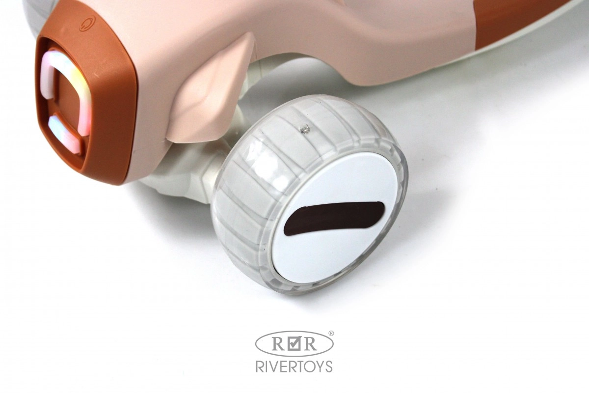 Детский самокат RiverToys HB-T8 коричневый qqe1yvgjyocz05c3wqzhy6e0y1ttj82o