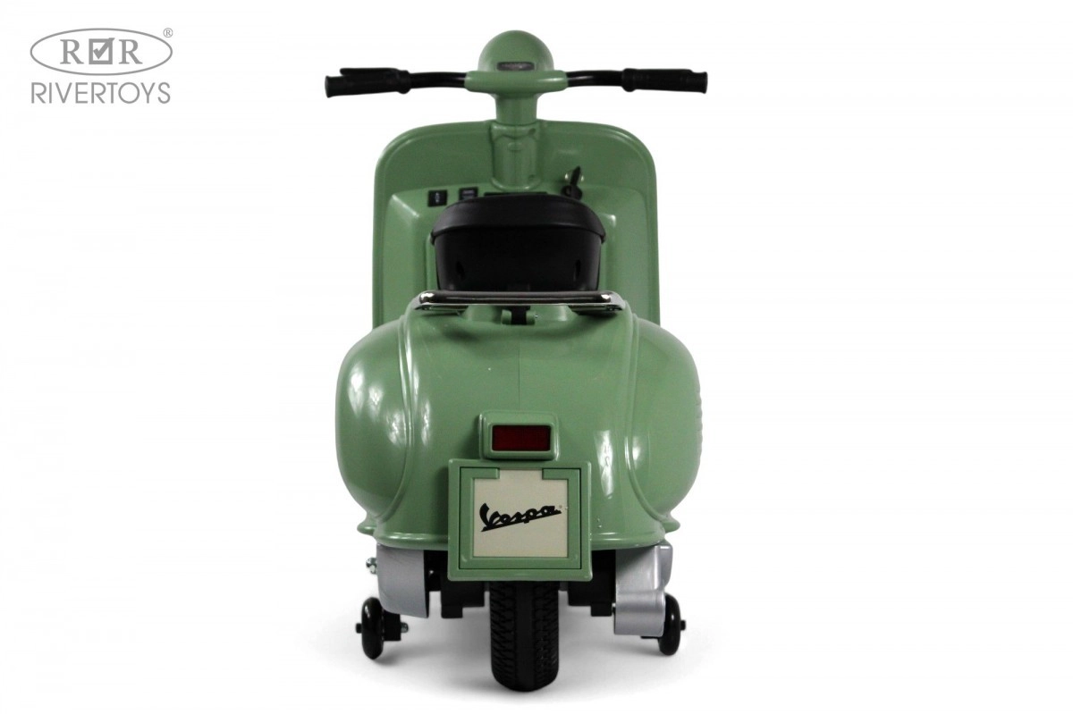 Детский электроскутер RiverToys VESPA M888MM зеленый pzei7f2lpuw3ifvurmapls1lf6jvmczq