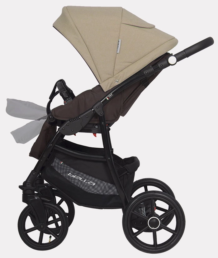 Детская коляска Riko Basic Bella 3 в 1 07 коричневый-бежевый ufks0ssjufh17wh12c3iqgi0vbxdxa14