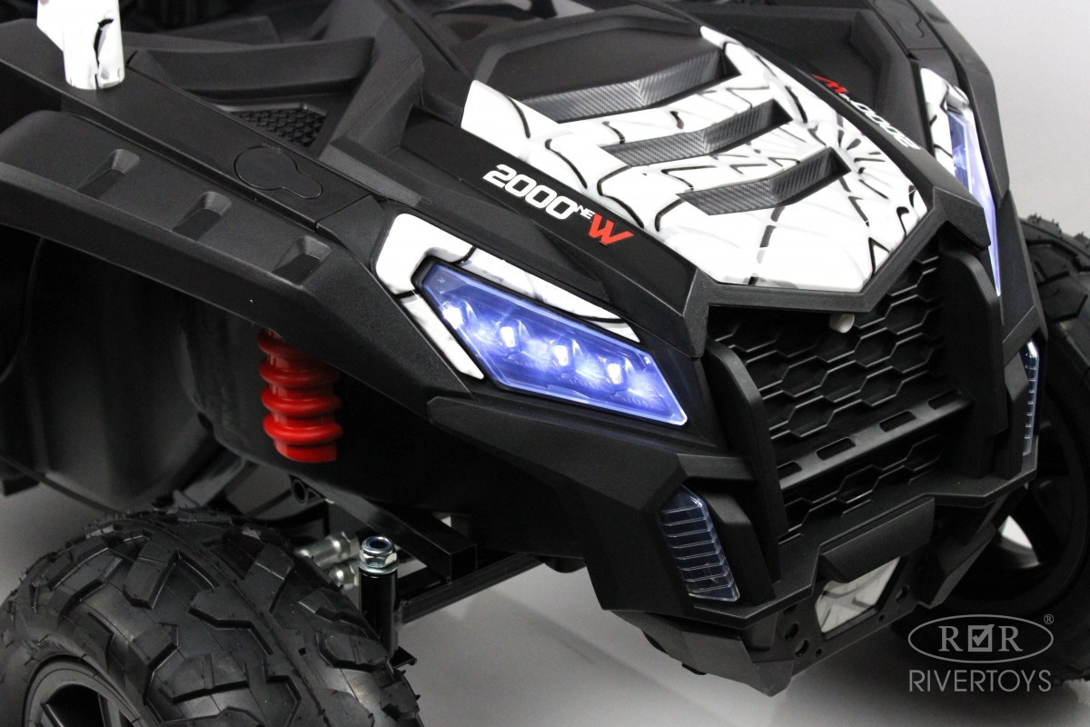 Детский электромобиль RiverToys M222MM белый r2tx4e24vc6yjaox2x50m5nztfhpch59