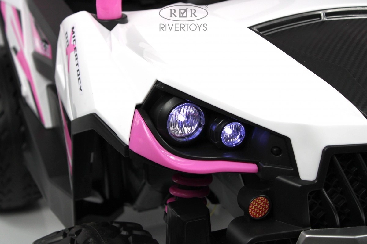 Детский электромобиль RiverToys F888FF 4WD розовый n28a6qdjpp51g8t5k3rjzk2vmcbp2bxf