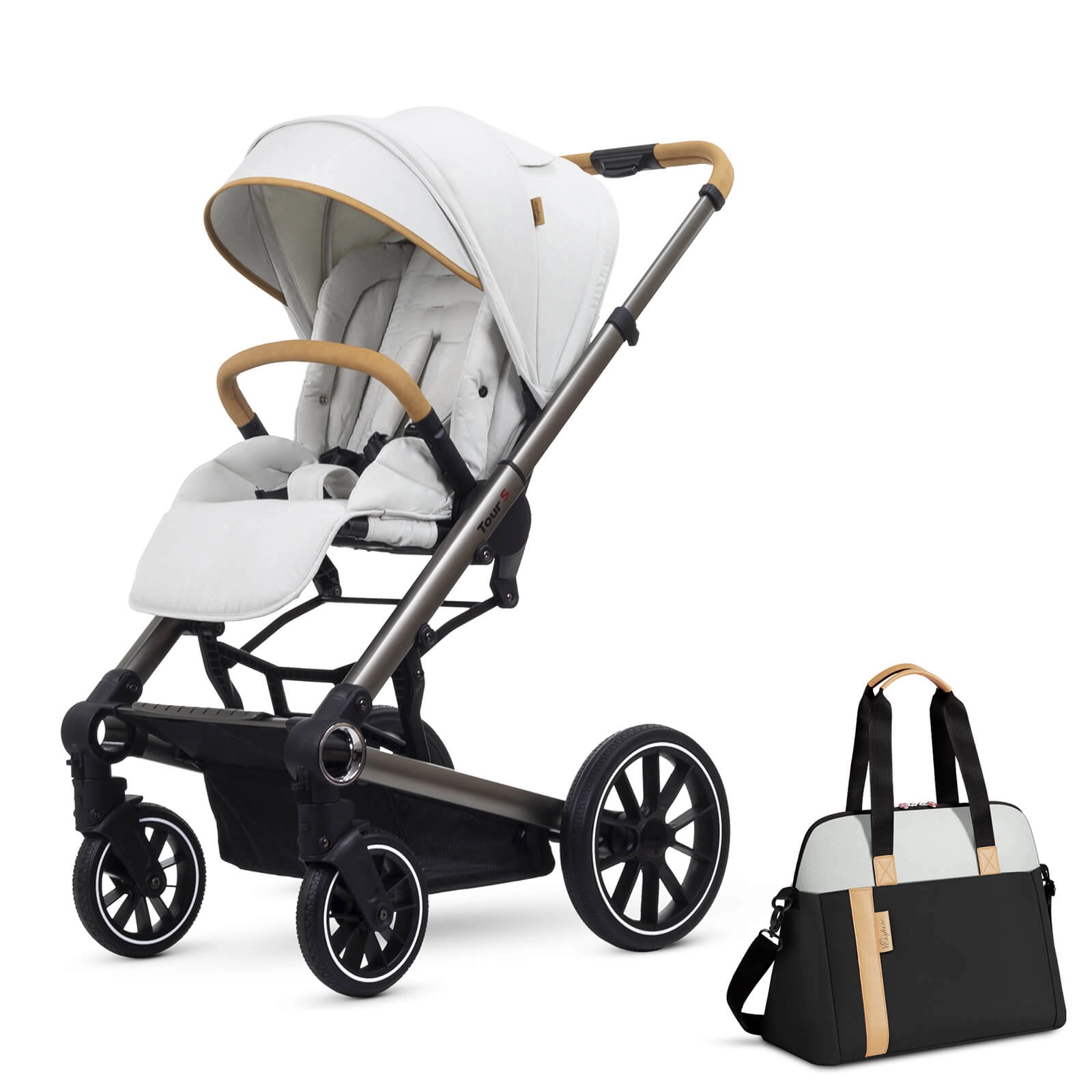 Прогулочная коляска Esspero Tour S + сумка (Sahara)