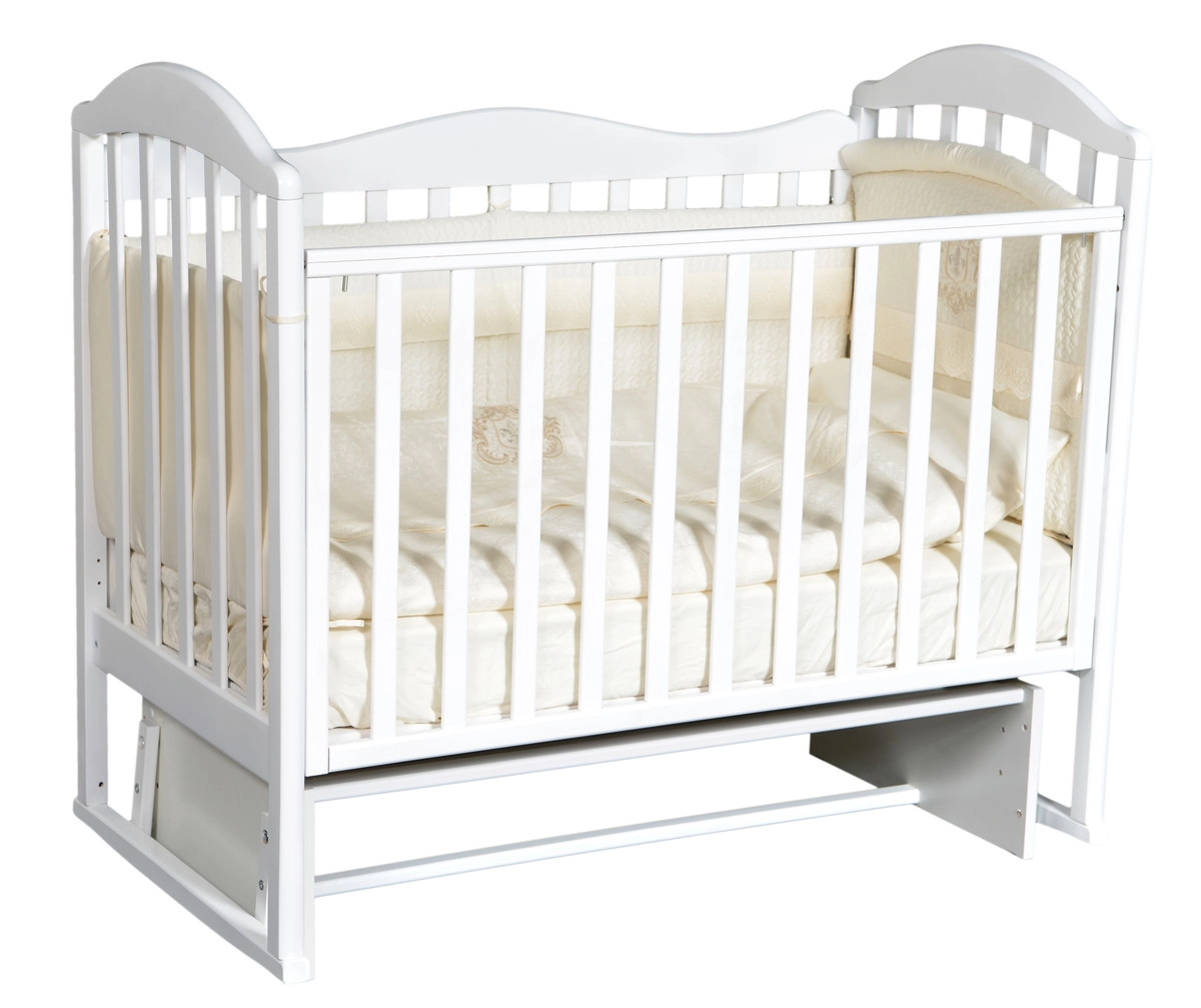 Детская кроватка Bellini Holly Plus с универсальным маятником белый 0sj8x240xt7mssjy98q3w33rpyp7605x