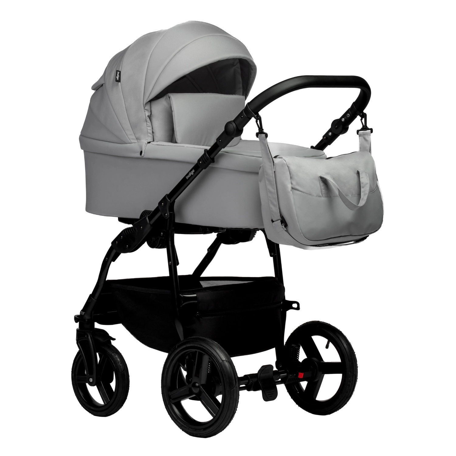 Коляска 2 в 1 Indigo IMPULSE ECO св.серая кожа+св.серый 8e9037ff29bed3acafe7b570c78e2c9d