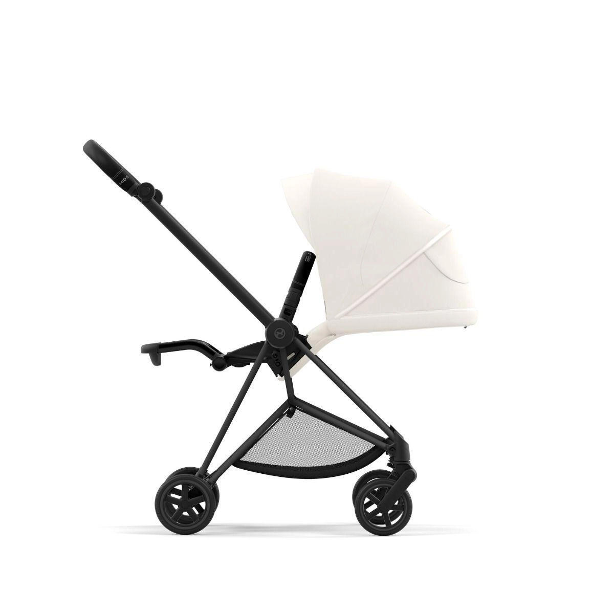 Cybex Mios V3 прогулочная коляска Off White, Matt Black  доп1
