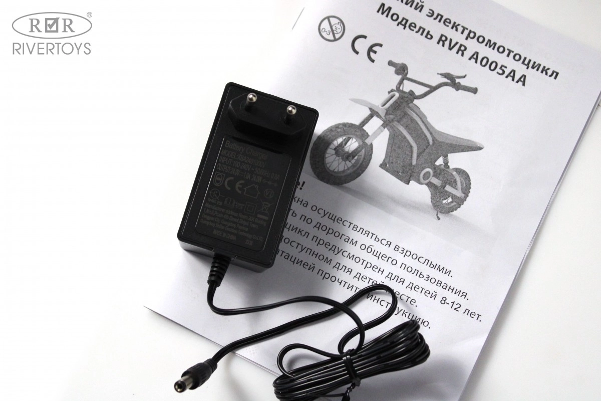 Детский электромотоцикл RiverToys A005AA MOTO синий 631l85cnt7deji7brm02r42extztyeg8