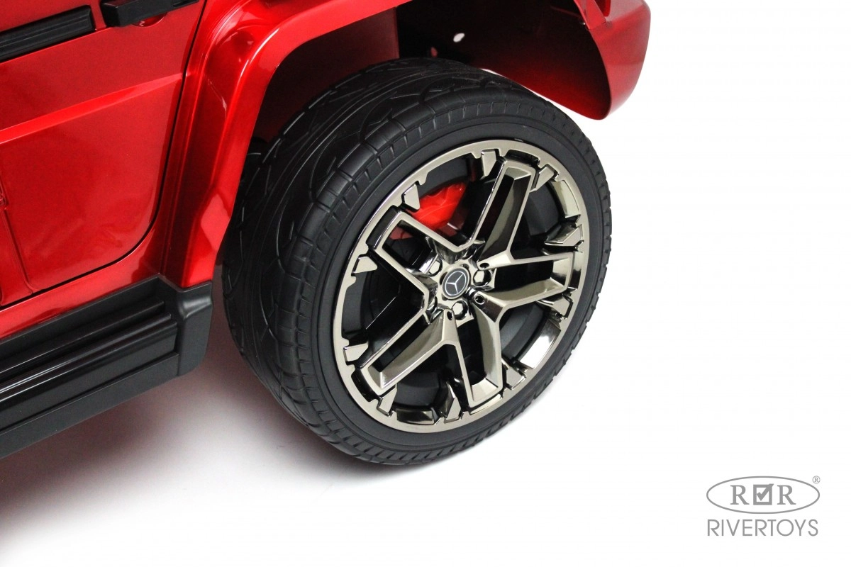 Детский электромобиль RiverToys Mercedes-AMG G63 G111GG красный глянец 5bhayd0bfue62et76efra4si70dh8njr