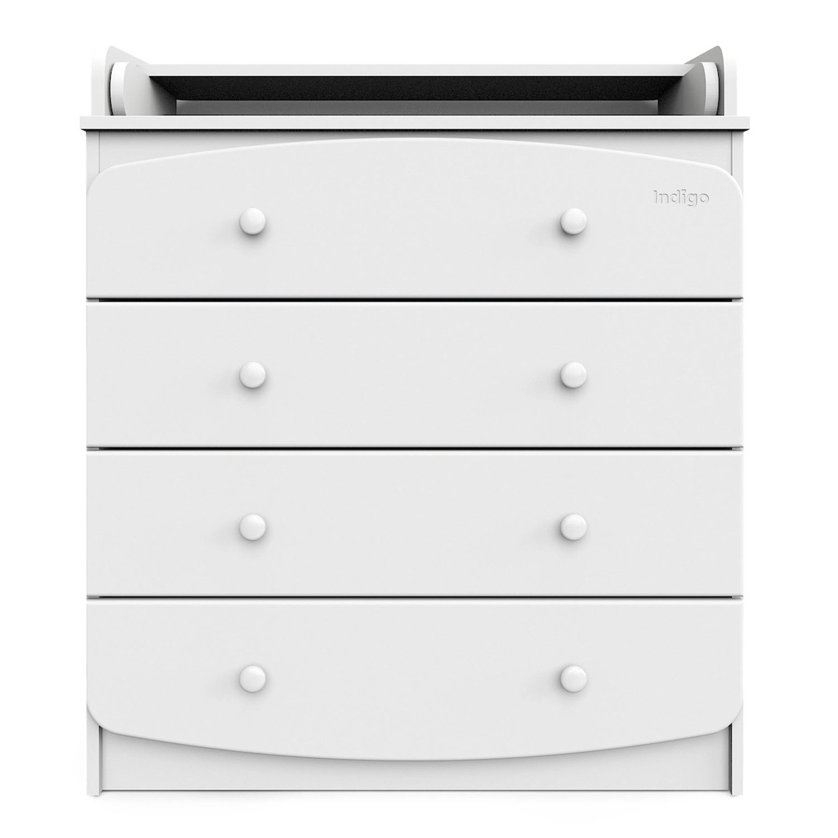 Детский пеленальный комод Indigo Classic 800/4 МДФ, ЛДСП белый-белый t5wknnswcvr63z0xmik27u5yp897vgeb