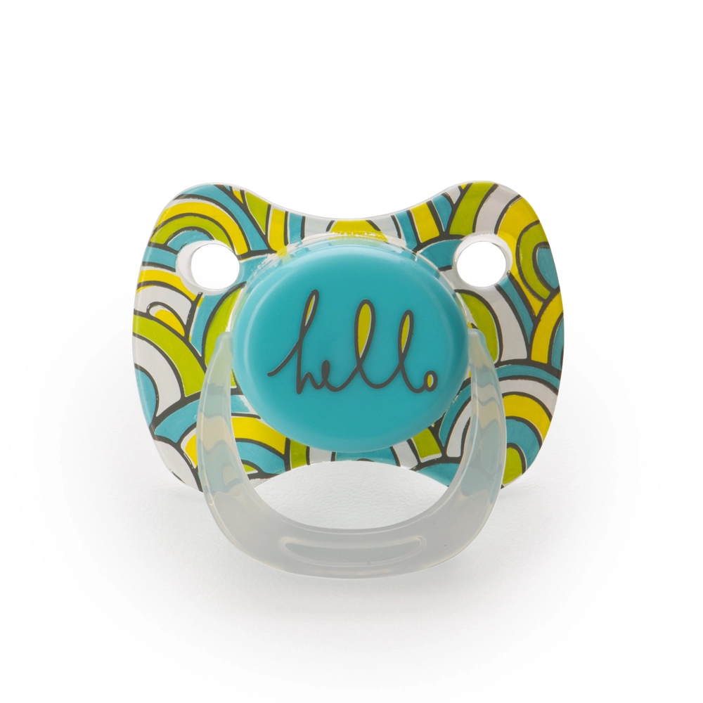 Соска-пустышка ортодонтической формы с колпачком Happy Baby Blue 587fd272d12d8d9eda07c966553d00ea