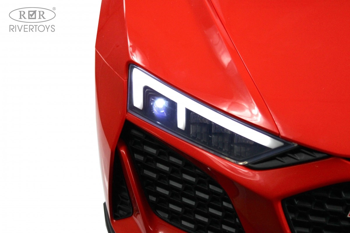 Детский электромобиль RiverToys AUDI R8 M333MM красный p0v88bfsc5mj8fzdh93g4psftf6w966l