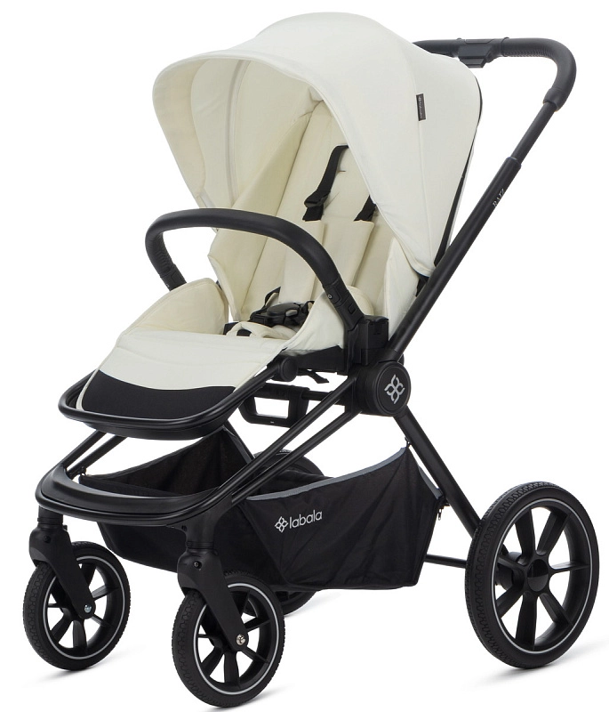 Детская коляска Labala Raiz Lite 2 в 1 2023 White Black4