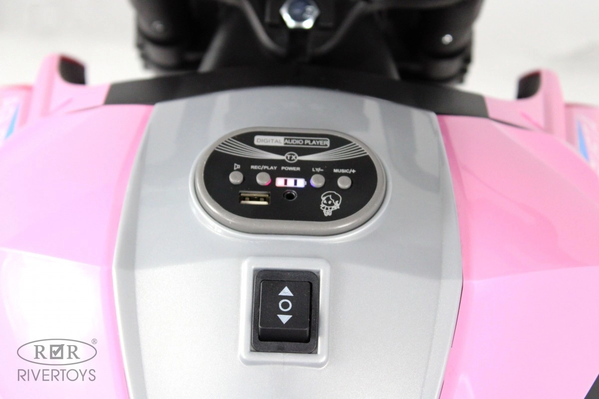 Детский электромотоцикл RiverToys C111MC розовый deea0shbtlzgpcpi8pb2o1w0wkt6g1r2