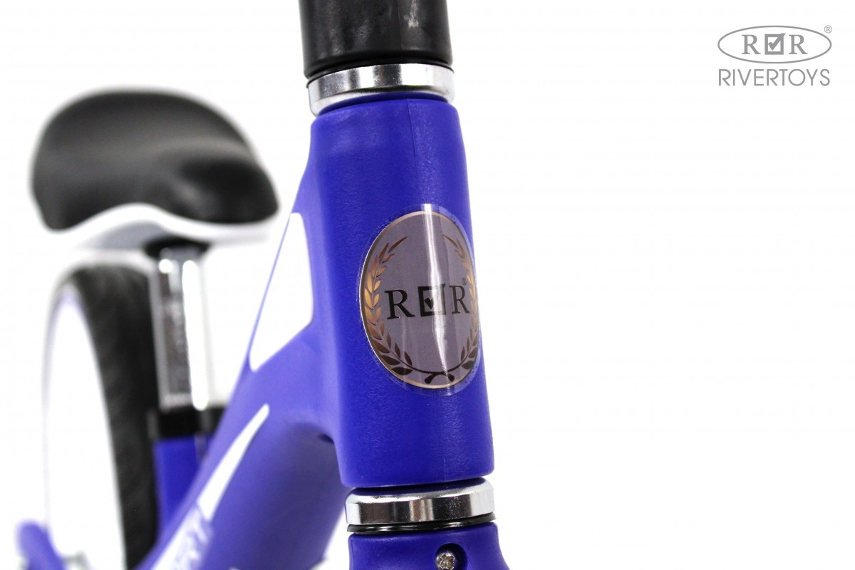 Детский беговел RiverToys HB-007-14 синий 5s1eaikfo3ug3852n8qntpb90hr20f5v