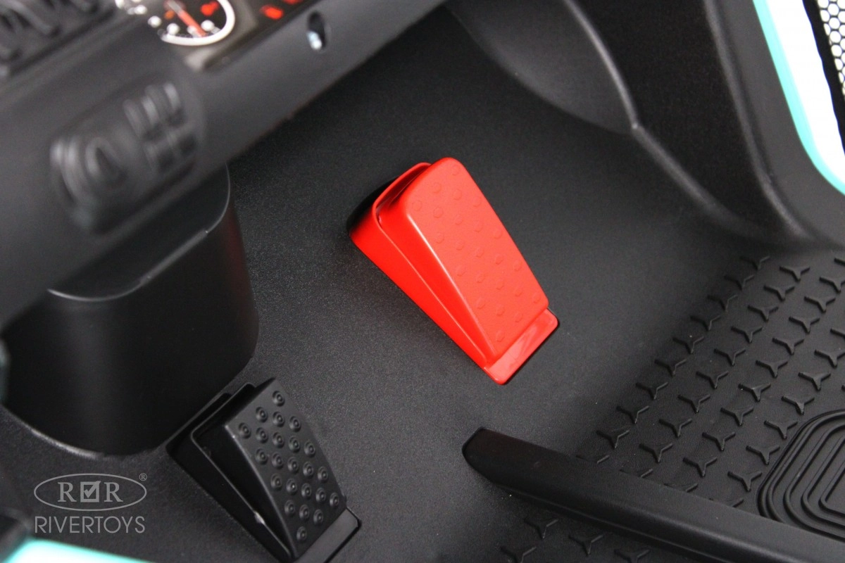 Детский электромобиль RiverToys P555PP светло-зеленый 674ixbuhpmzu49xf20deaect9cwly4rs