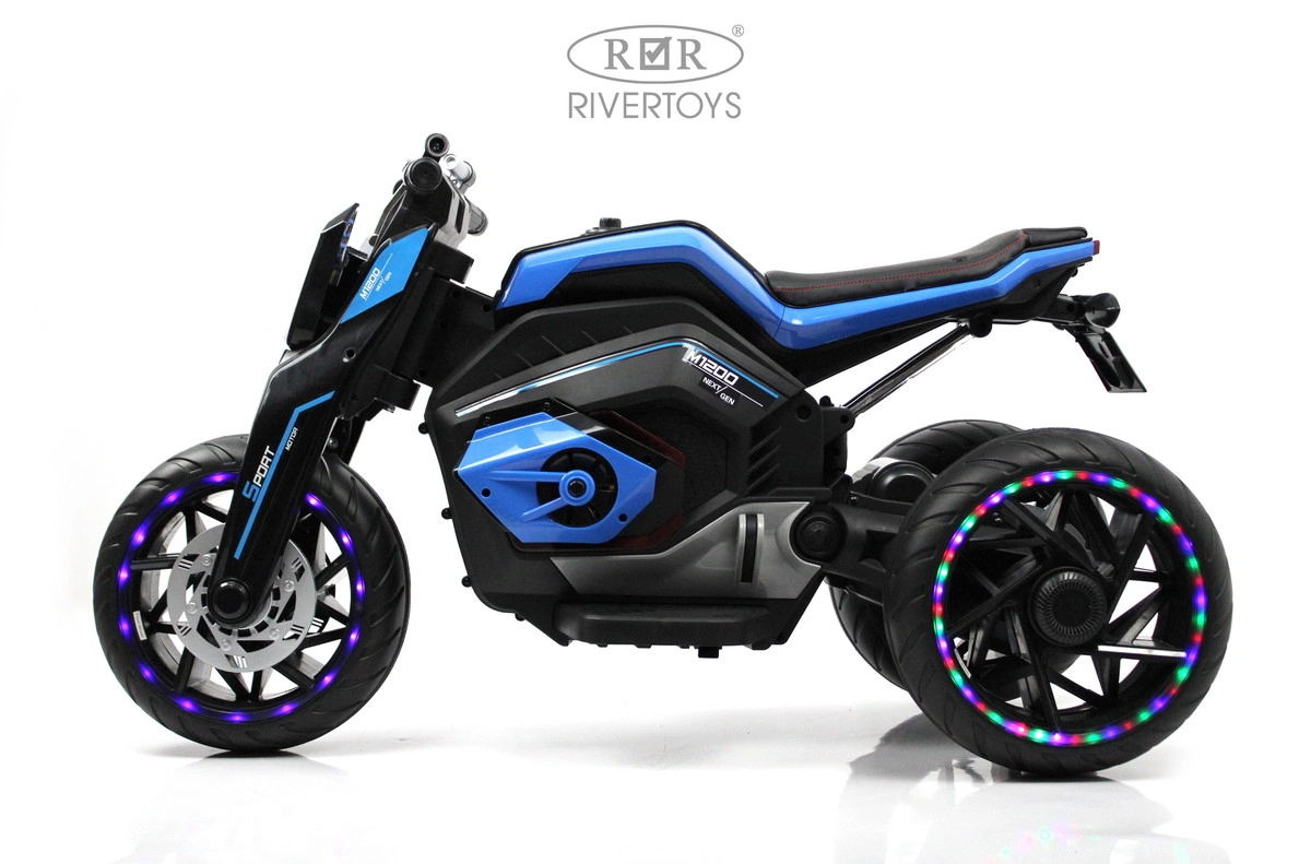 Детский трицикл RiverToys X222XX синий wu1b7lp7gi1pdtyzhu03q1y2bviq3pqb